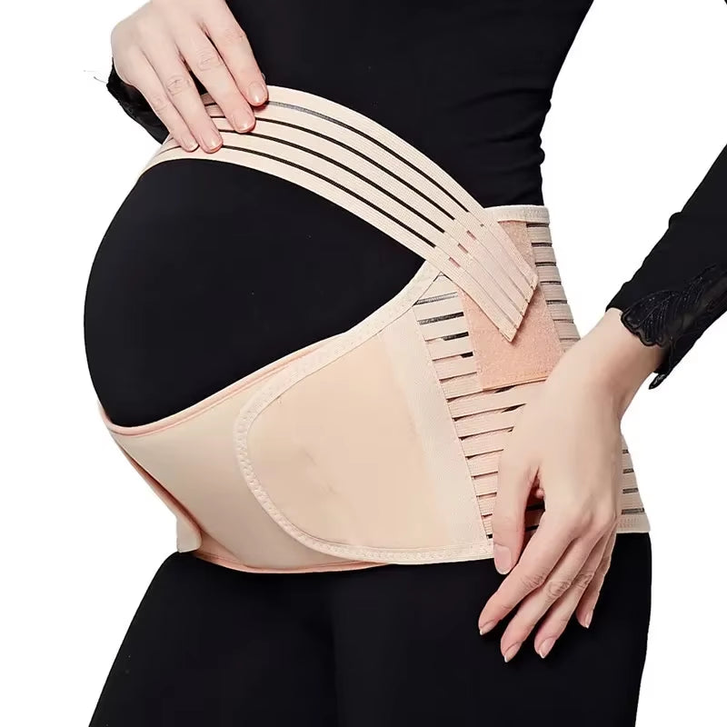 MamaComfort™ Adjustable Maternity Support Belt – Back & Belly Care for Pregnancy Relief